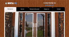 Desktop Screenshot of montaj-usi.net